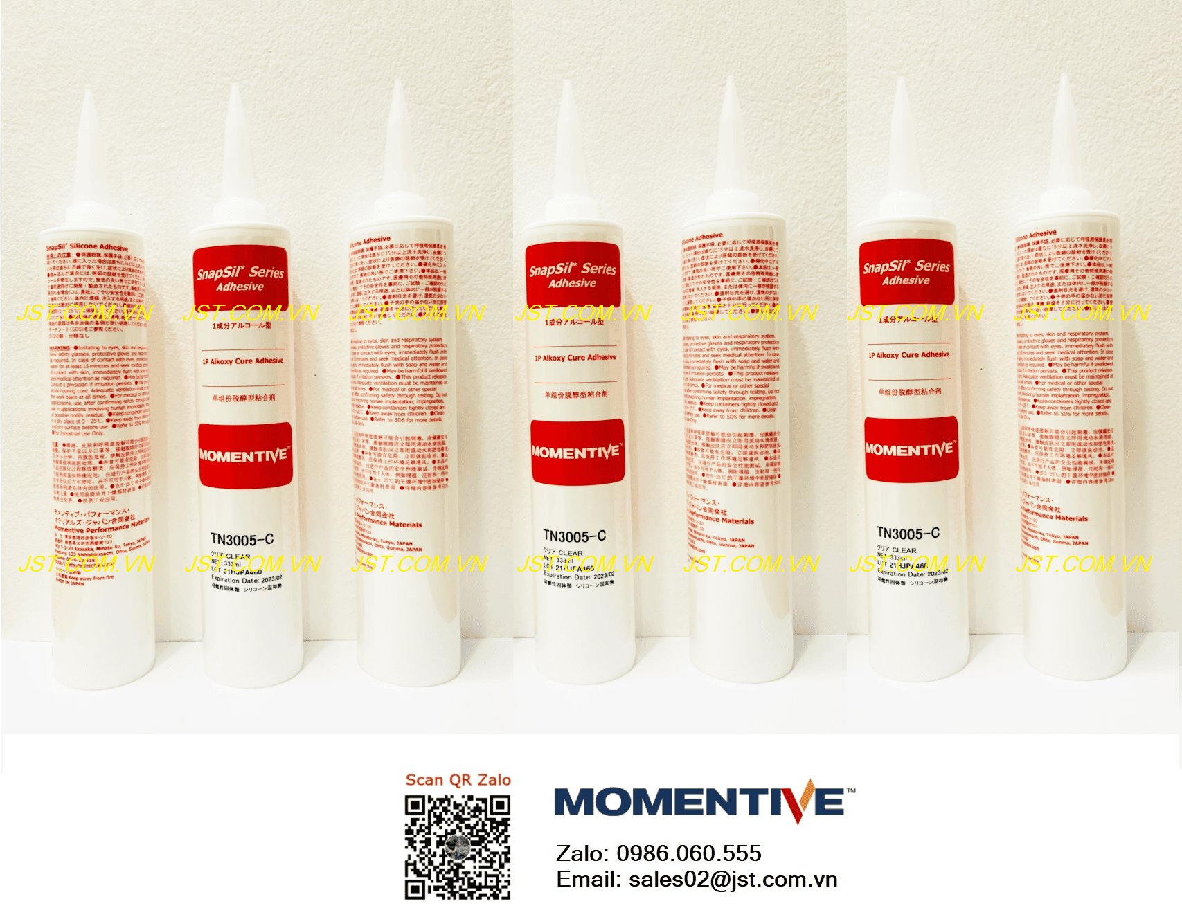 Silicone adhesive Momentive TN3005-C 333ml